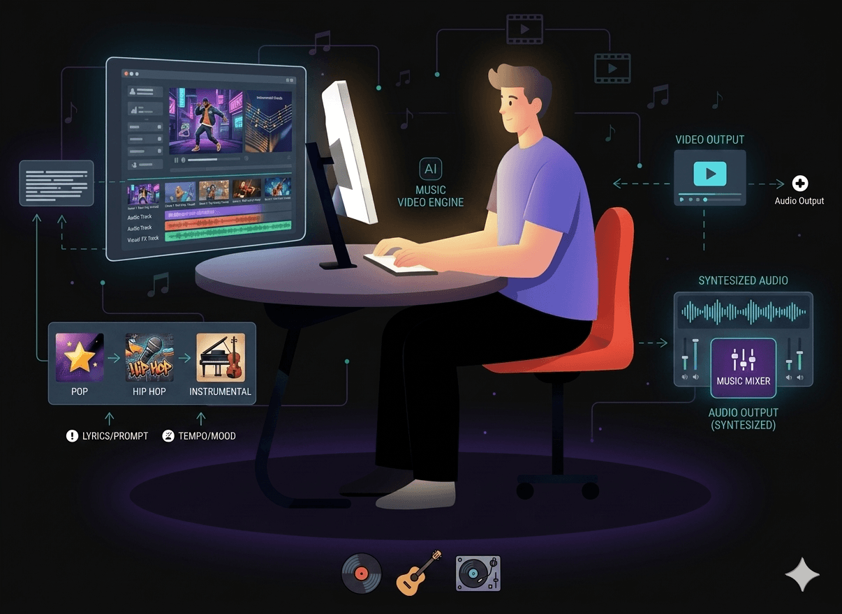 AI Music Video Generation